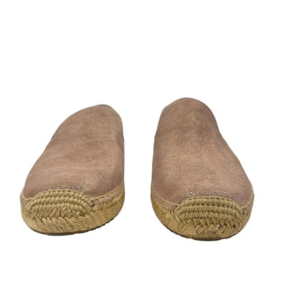 UGG W Sandrinne II Espadrille Flats Slip On Rose Gold Size 6 - Picture 4 of 12